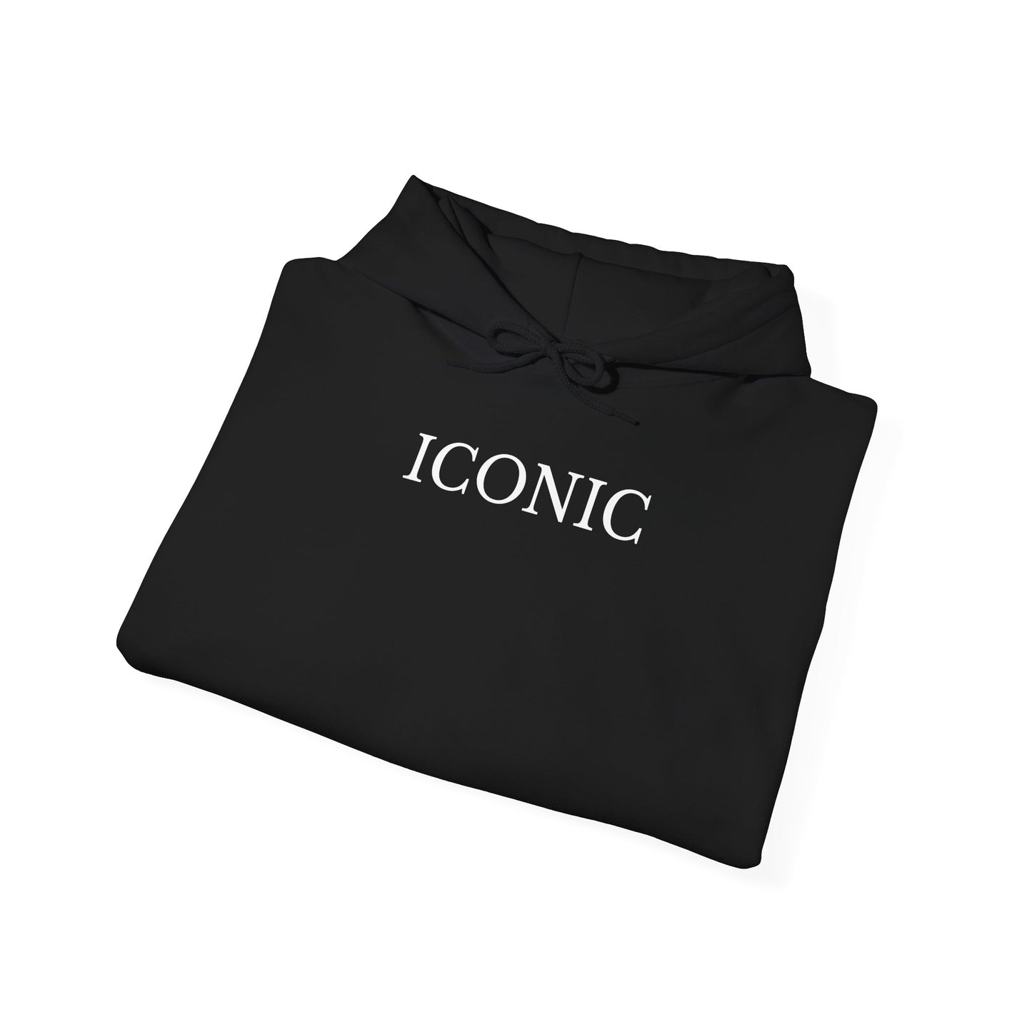 ICONIC - Standard Black Hoodie